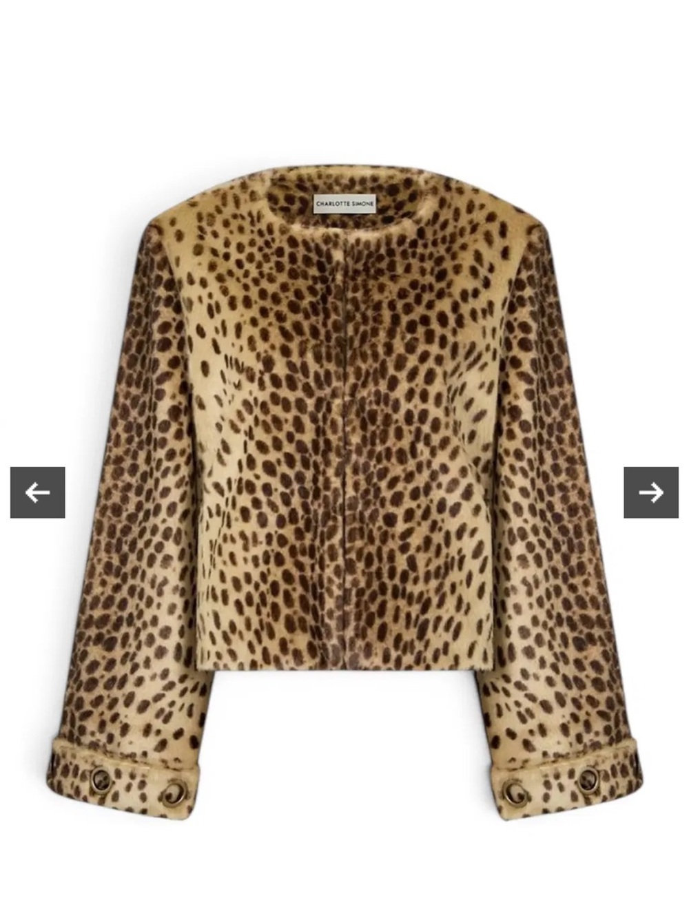 ISO Charlotte Simone Shirley Coat XS/S - Picture 2 of 2